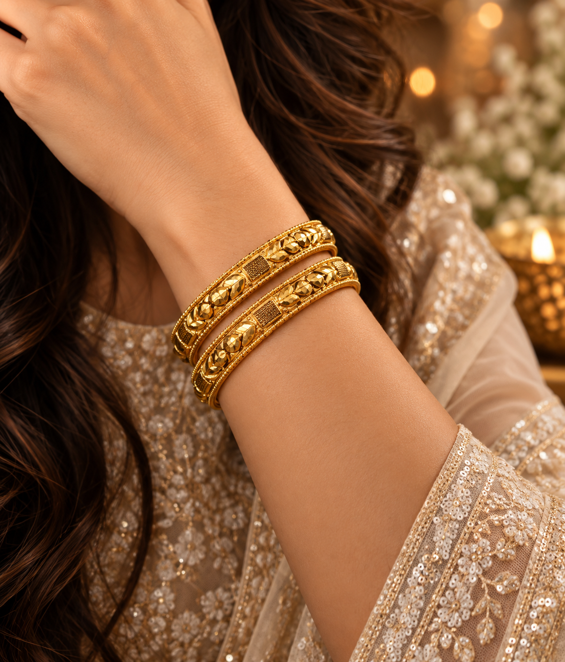 Swarna Elara – The Holistic Harmony Bangle Set - Image 7