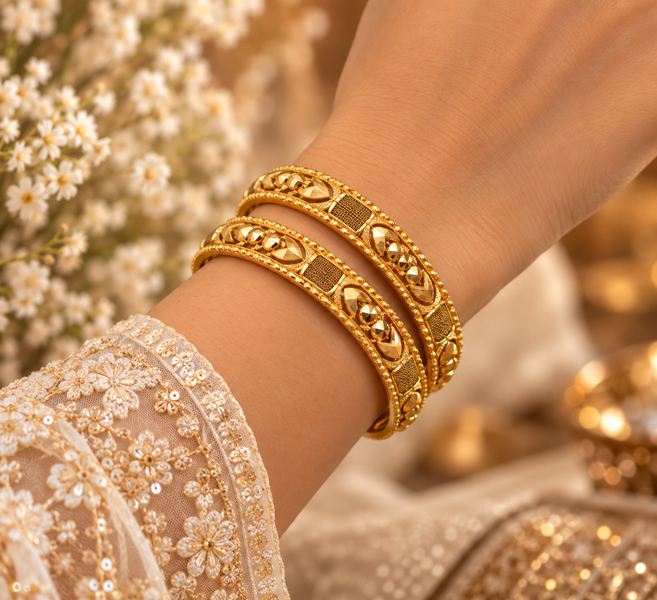 Swarna Elara – The Holistic Harmony Bangle Set - Image 4